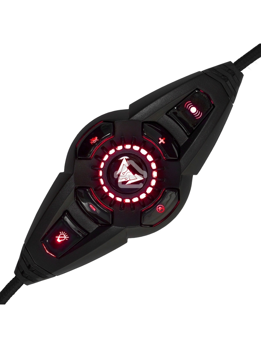 Гарнитура игровая CROWN CMGH-3100 Black&red