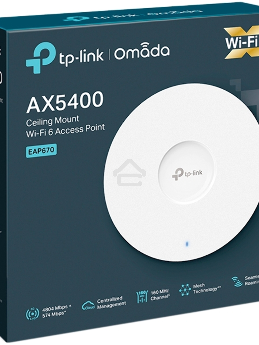 Точка доступа TP-Link AX5400 Ceiling Mount Dual-Band Wi-Fi 6 Access Point