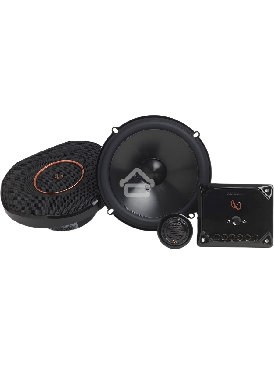 Колонки автомобильные Infinity Reference REF6530CX 270Вт 93дБ 3Ом 16см (6.5дюйм) (ком.:4кол.) компонентные двухполосные