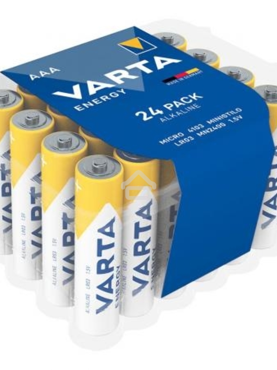 Батарея Varta Energy LR03 BOX24 AAA (24шт) блистер