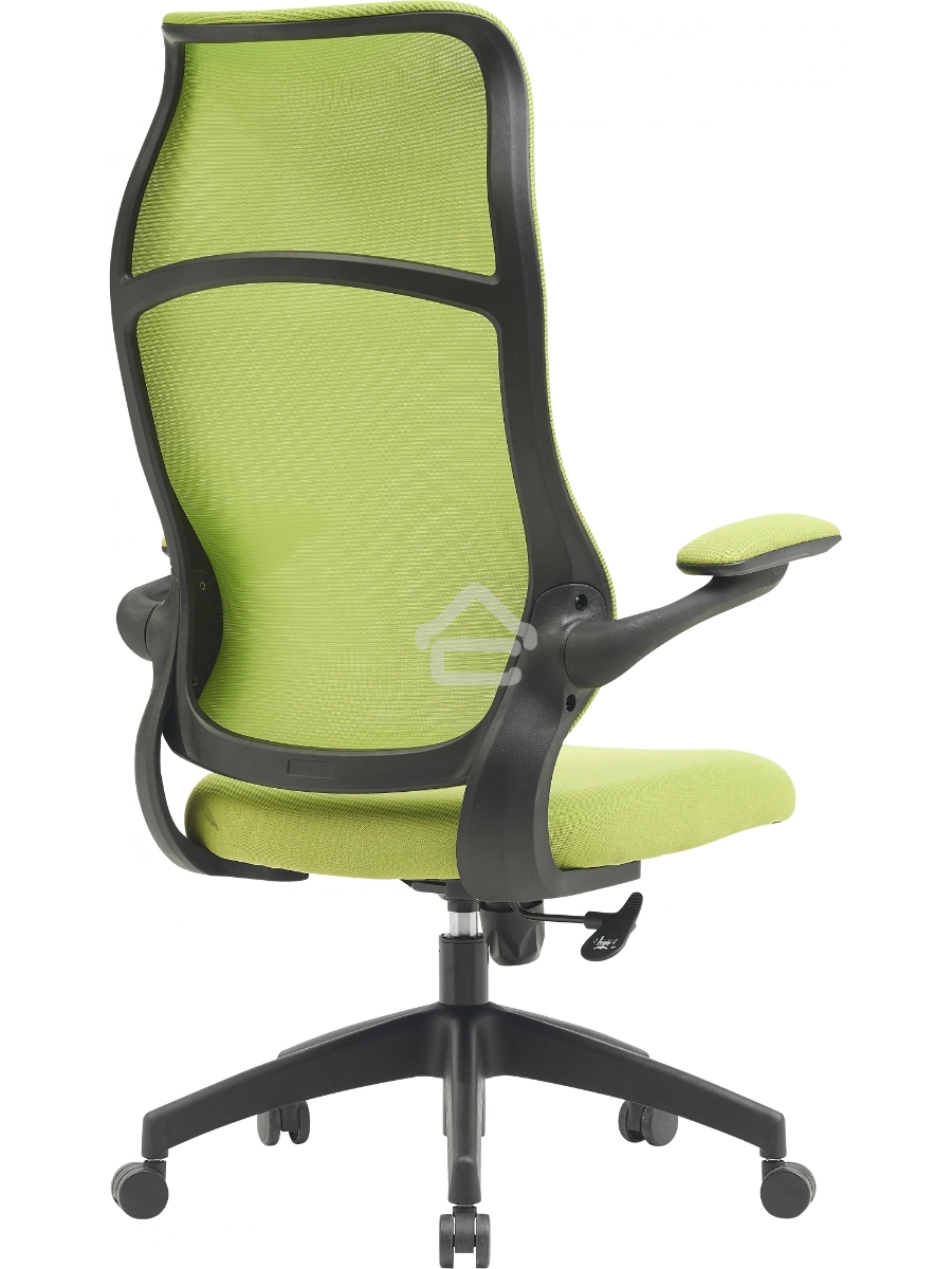 Кресло компьютерное Cactus CS-MC505-GN салатовый, сиденье салатовый, сетка/ткань, крестов. пластик, пластик черный