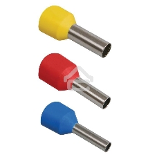 Наконечник-гильза Е2508 2.5кв.мм син. (уп.20шт) IEK UGN10-4-D25-04-08