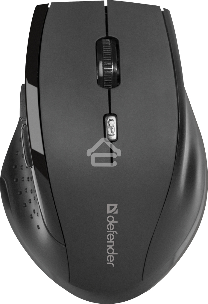 Мышь беспроводная Defender Accura MM-365 черный, 1600 dpi, радиоканал, USB, кнопки - 6