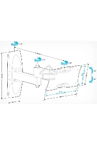 Кронштейн Holder LCDS-5064 белый     