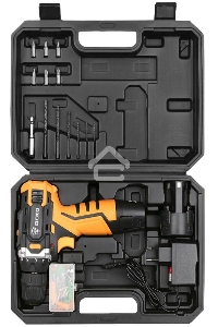 Дрель-шуруповерт Deko DKCD12FU-Li 063-4094, Аккумуляторная, 20 В, Кейс