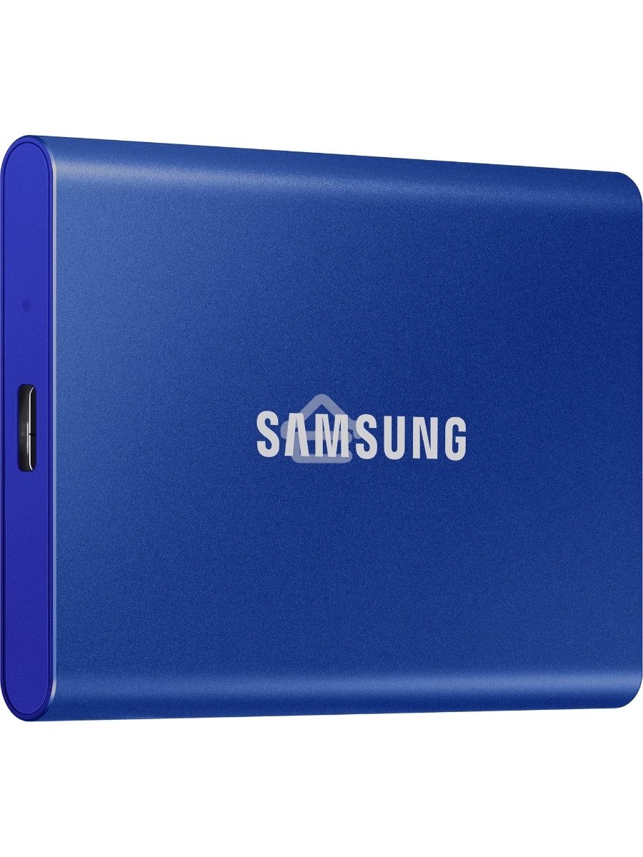 Твердотельный накопитель Samsung SSD 2TB T7, USB Type-C, R/W 1000/1050MB/s, Blue