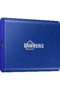Твердотельный накопитель Samsung SSD 2TB T7, USB Type-C, R/W 1000/1050MB/s, Blue