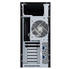 Компьютерный корпус Midi Tower InWin PE689 Black 650W B65E 80plus Bronze USB 3.0*2+A(HD)+front fan 120мм*1+rear fan 120мм*1+ 2*2SATA+1*1SATA/holes for SL20” RACKMOUNT