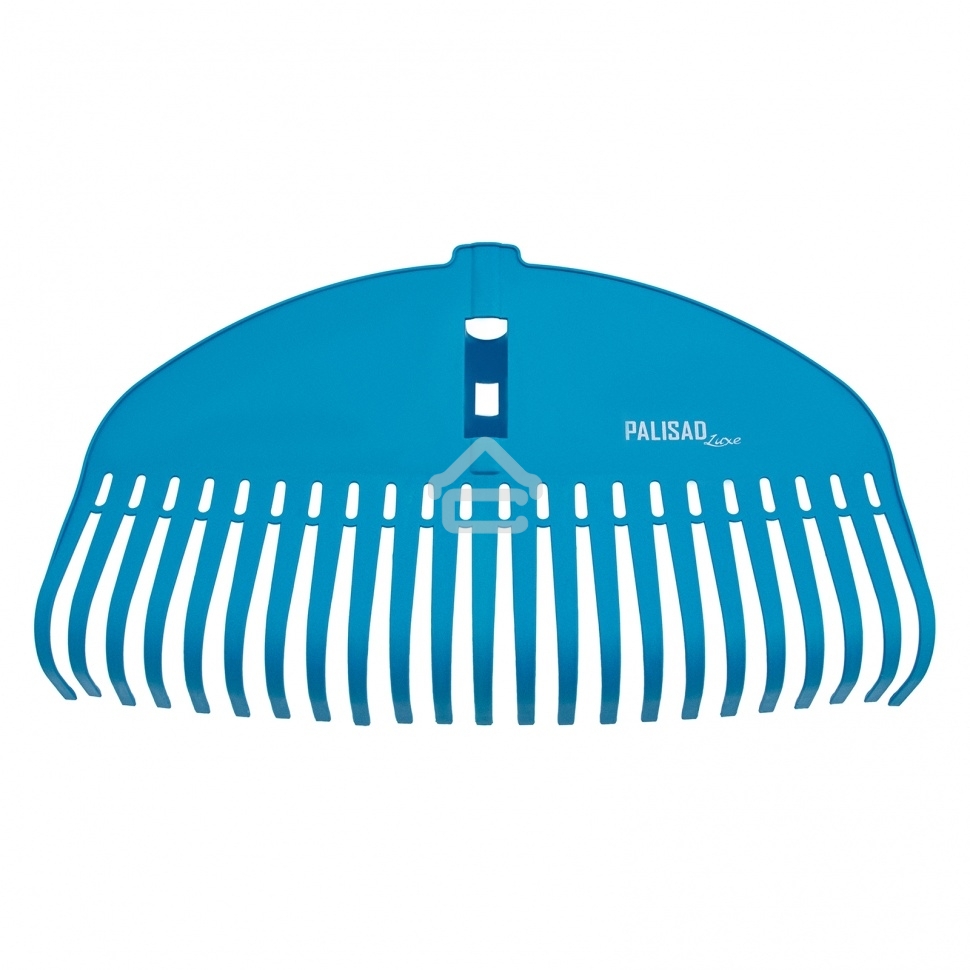 Грабли веерные пластиковые, 485 мм, 23 плоских зуба, усиленные, LUXE Palisad