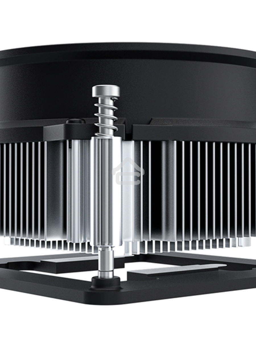 Кулер ID-COOLING DK-19 PWM серебристый/черный 92мм алюминий 2200rpm 26db 4-pin 95W 55мм