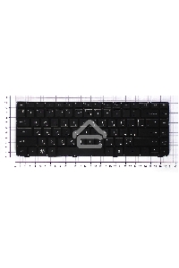 Клавиатура для ноутбука HP ProBook 4330S 4331S черная без рамки