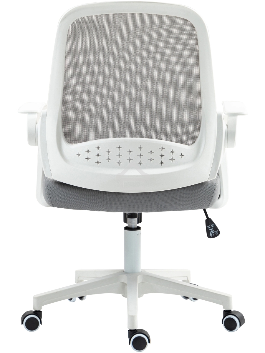 Кресло компьютерное Cactus CS-WMC212-GY белый/серый, сетка/ткань
