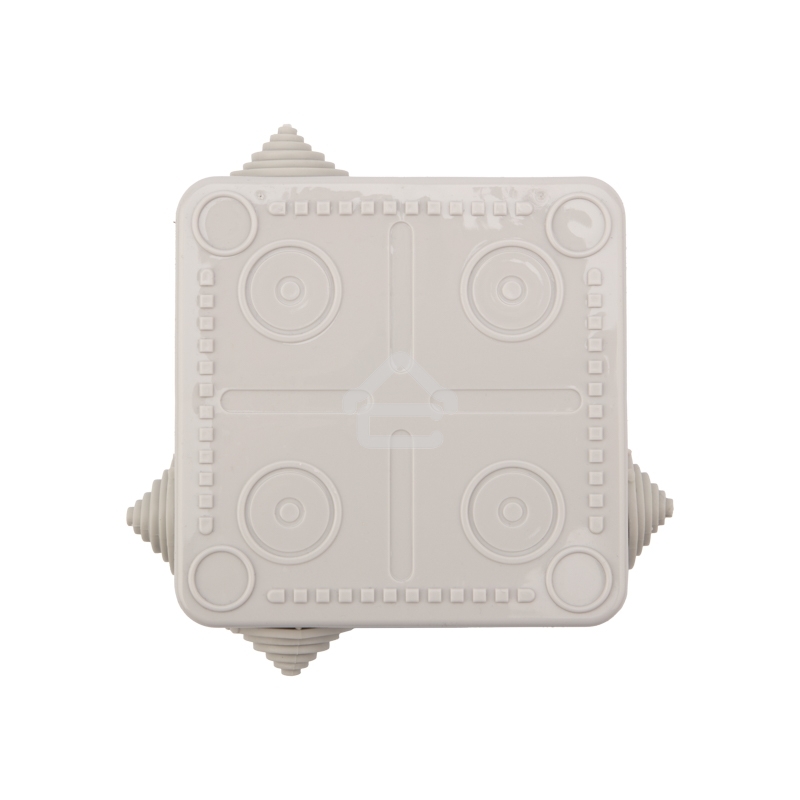 Коробка распределительная Rexant наружного монтажа с откидной крышкой 100х100х50 мм, IP54