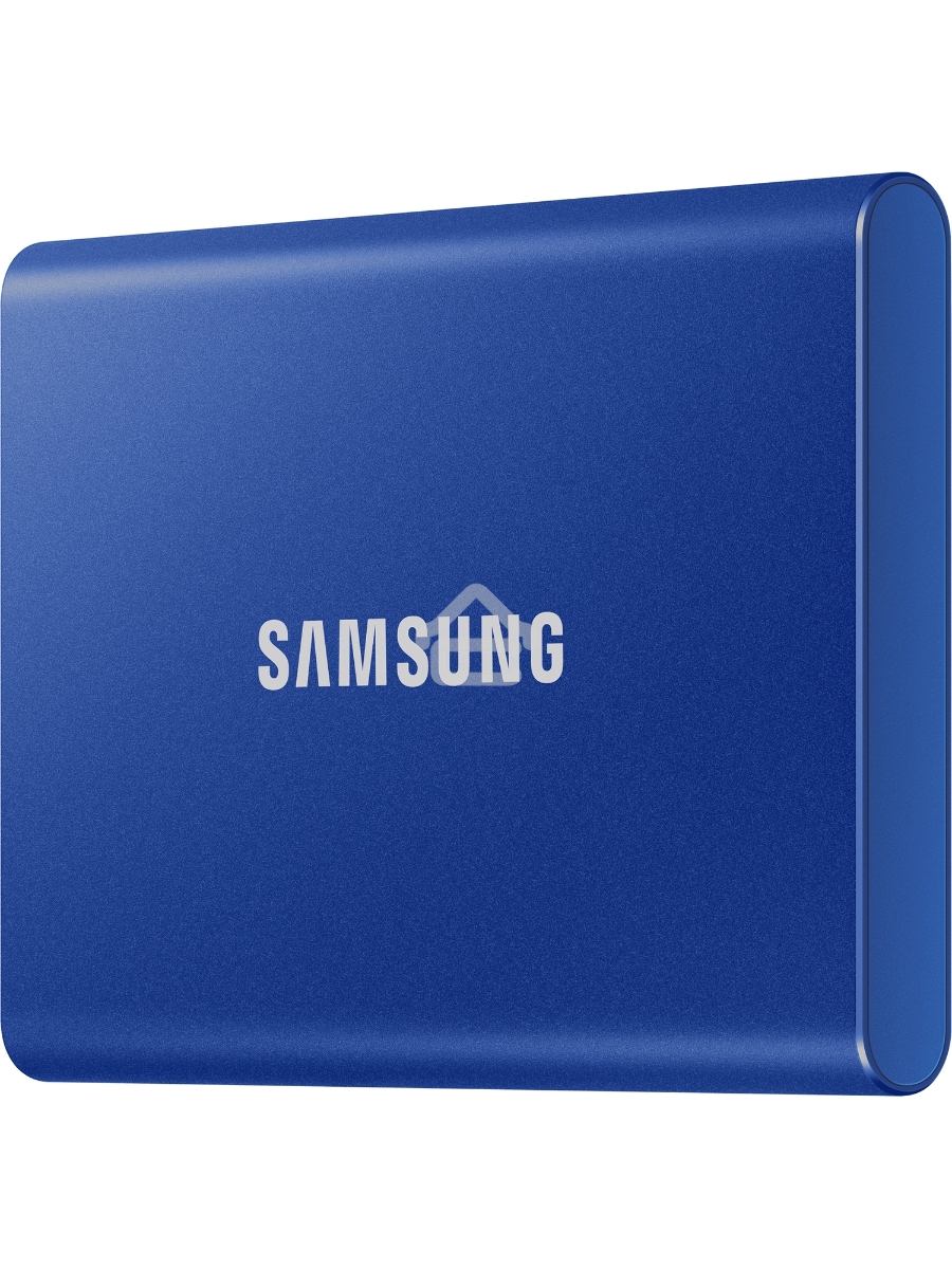 Твердотельный накопитель Samsung SSD 2TB T7, USB Type-C, R/W 1000/1050MB/s, Blue