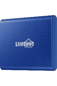 Твердотельный накопитель Samsung SSD 2TB T7, USB Type-C, R/W 1000/1050MB/s, Blue
