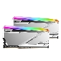Оперативная память NETAC, DDR5, 32GB (2x16GB), 6600MHz, CL34, DIMM, с радиаторами, RGB, серебристый
