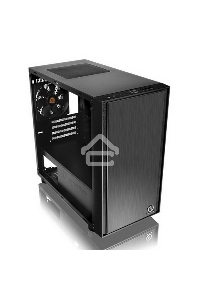 Компьютерный корпус Thermaltake Versa H17 черный без БП mATX 1xUSB2.0 1xUSB3.0 audio bott PSU
