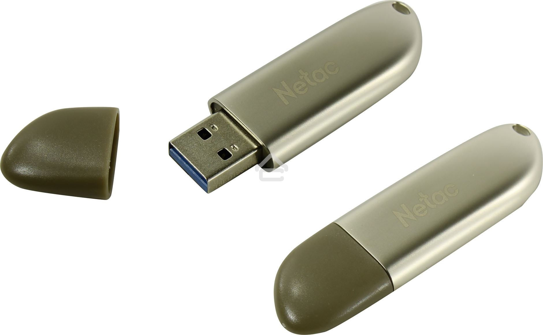 Флешка USB R/W R/W Drive Netac U352 NT03U352N-128G-30PN, USB3.0 128GB, retail version