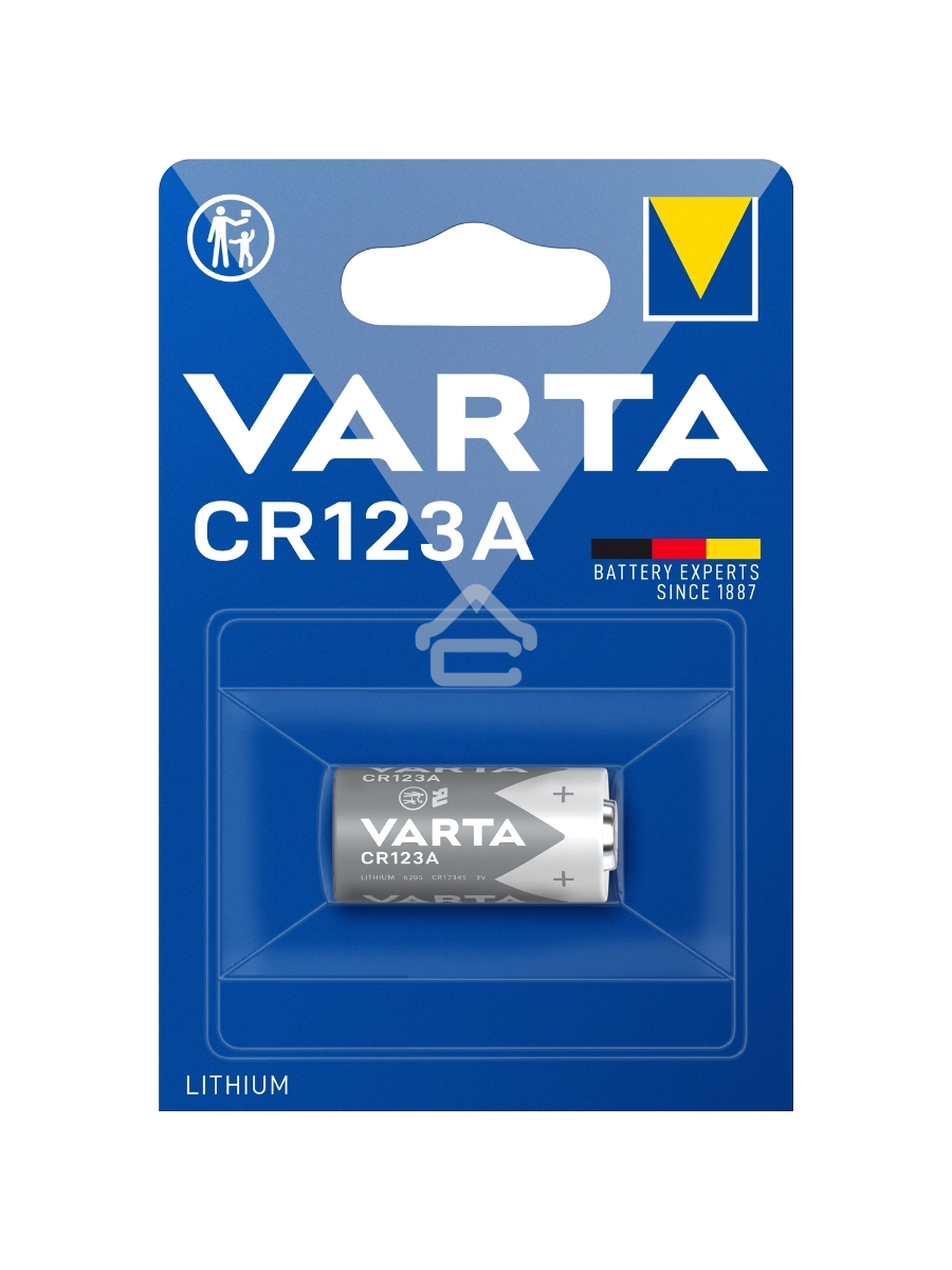 Элемент питания VARTA PROFESSIONAL CR123A