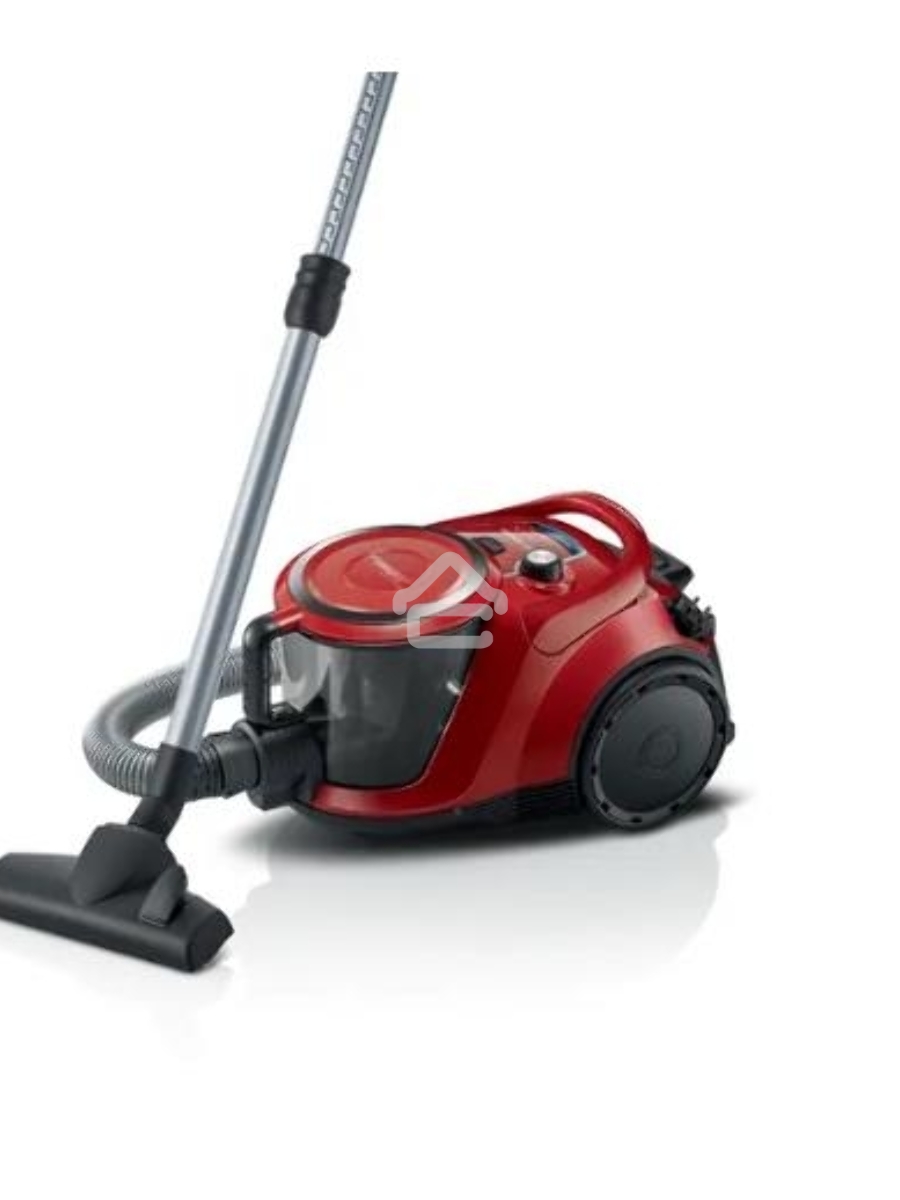 Пылесос Bosch BGS412234A красный, 2200 Вт, уборка сухая, пылесборник контейнер, 2.4 л