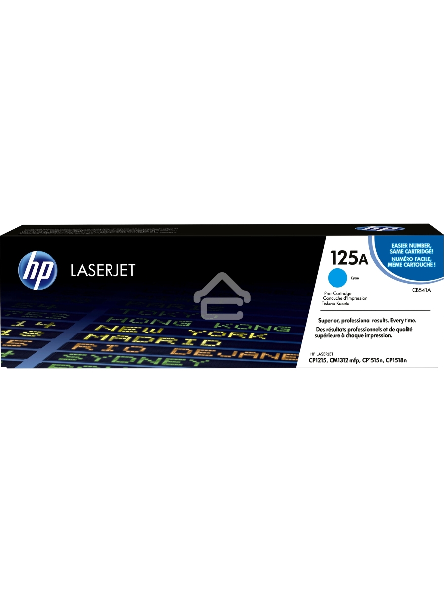Картридж лазерный HP CB541A голубой LJ P1215/1515 (1400стр.)