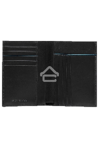 Кошелек мужской Piquadro Blue Square Revamp PU1393B2VR/N черный натур.кожа