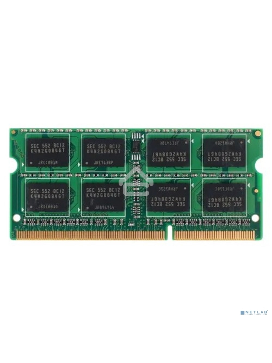 Оперативная память Patriot, DDR3L, 4GB (1x4 GB), 1600 MHz, CL11, SO-DIMM