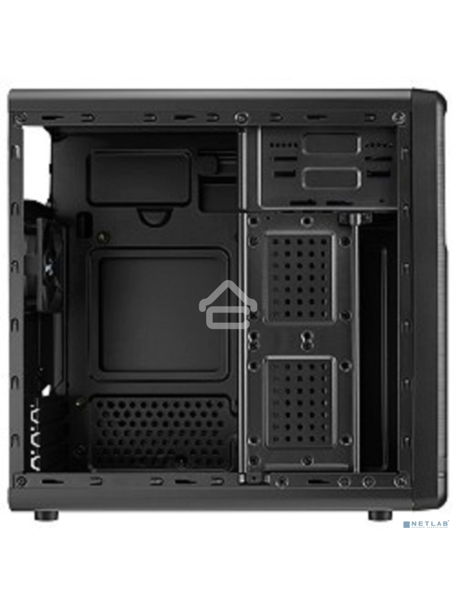 Корпус Aerocool / Formula Qs-182 черный без БП mATX 2x120mm 2xUSB2.0 1xUSB3.0 audio