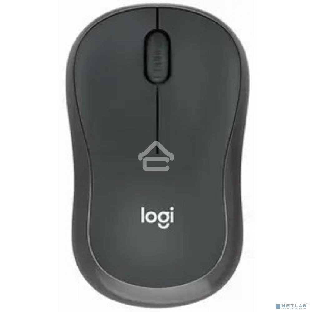 Мышь беспроводная Logitech M240 SILENT графитовый, 4000 dpi, Bluetooth, кнопки - 3