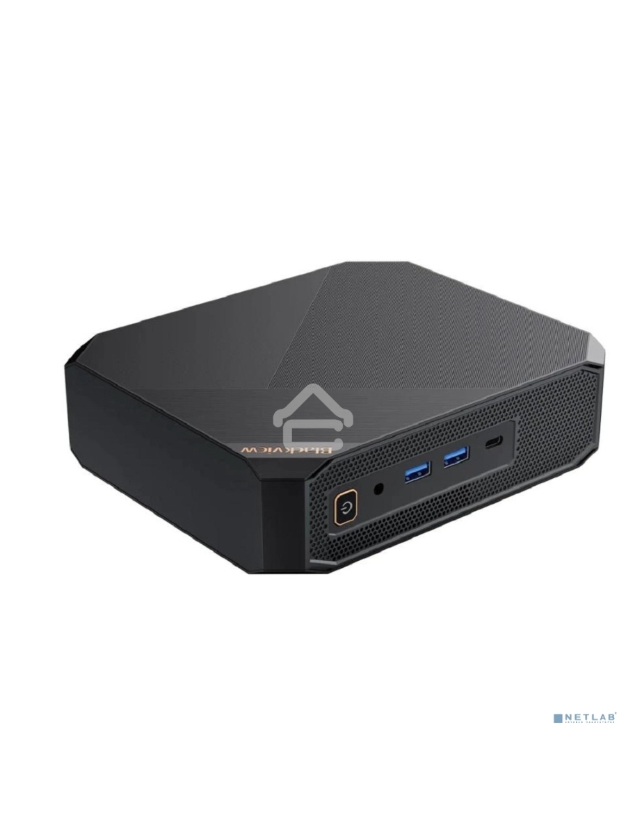 Мини ПК Blackview MP200 (Intel I9-11900H) 16+1TB, WIFI a/b/g/n/ac, Bluetooth 4.2, Win11 Pro, USB3.0, HDMI 1.4b Type A *2, RJ45*1, 5.5/2.1mm DC Jack *1, 3.5mm Phone Jack*1, Colour: Black