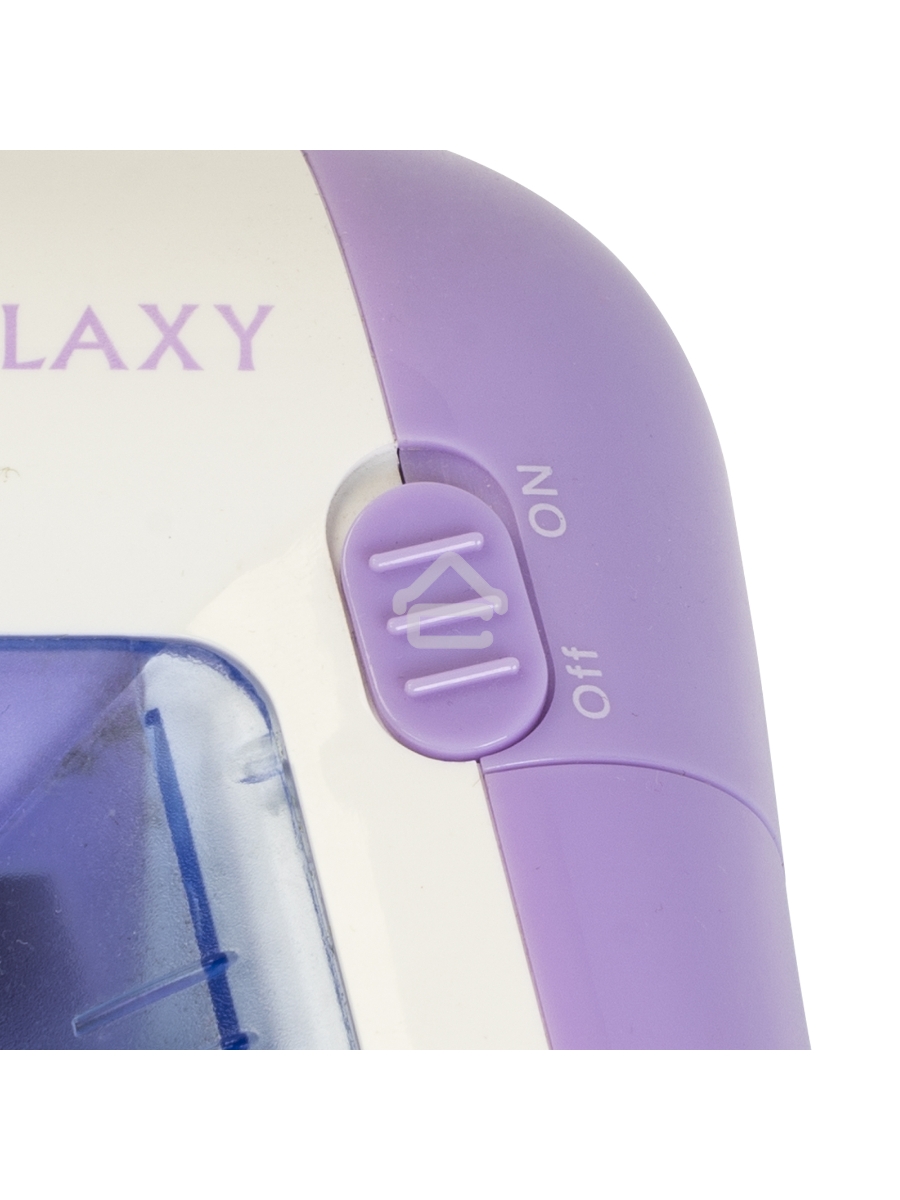 Машинка для удаления катышков Galaxy LINE GL 6302, фиолетовый, питание:2 батарейки 