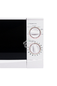 Микроволновая печь Mystery MMW-2012 белый, 20 л, 800 Вт, переключатели - поворотный механизм