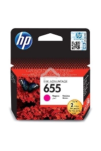 Картридж струйный HP 655 CZ111AE пурпурный для HP DJ IA 3525/4615/4625/5525/6525 (600стр.)