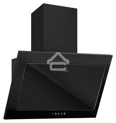 Вытяжка каминная Elikor Коралл 60П-430-К3Д черный управление: кнопочное (1 мотор)