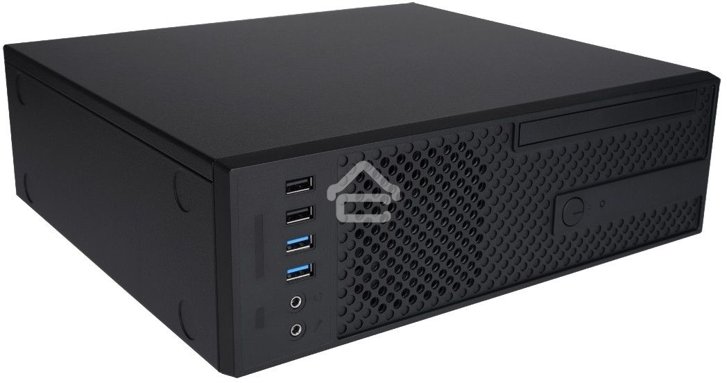 Компьютерный корпус Slim Desktop INWIN  CJ708BL IP-S265AU7-2 80plus Bronze, U3*2+U2*2+A(HD)+TYPE 3.1C + FAN 80*15mm + intrusion switch INWIN Slim Case