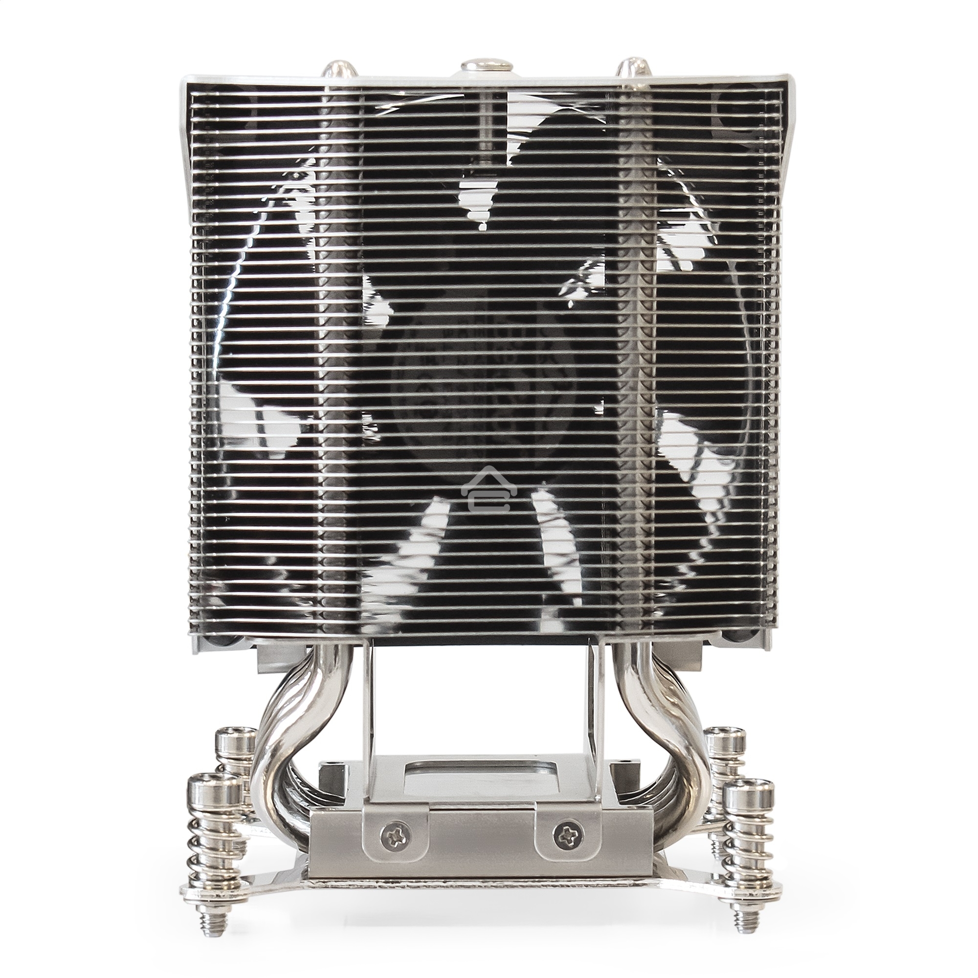 Кулер для процессора ExeGate ESNK-P0050AP4.PWM.4U.2011.Cu серебристый, 92 мм, алюминий/медь, 3800 об/мин, 44 дБ, 4 pin, 165 Вт, 125.8 мм