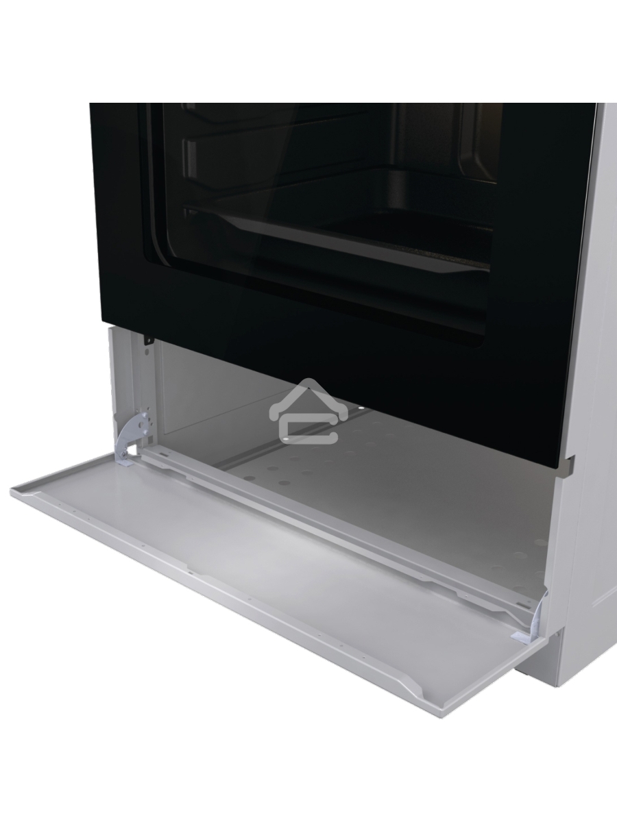 Плита электрическая Gorenje GEC6A11SG серый, конфорок 4 электрических, духовка 65 л, 60 см x 85 см x 60 см