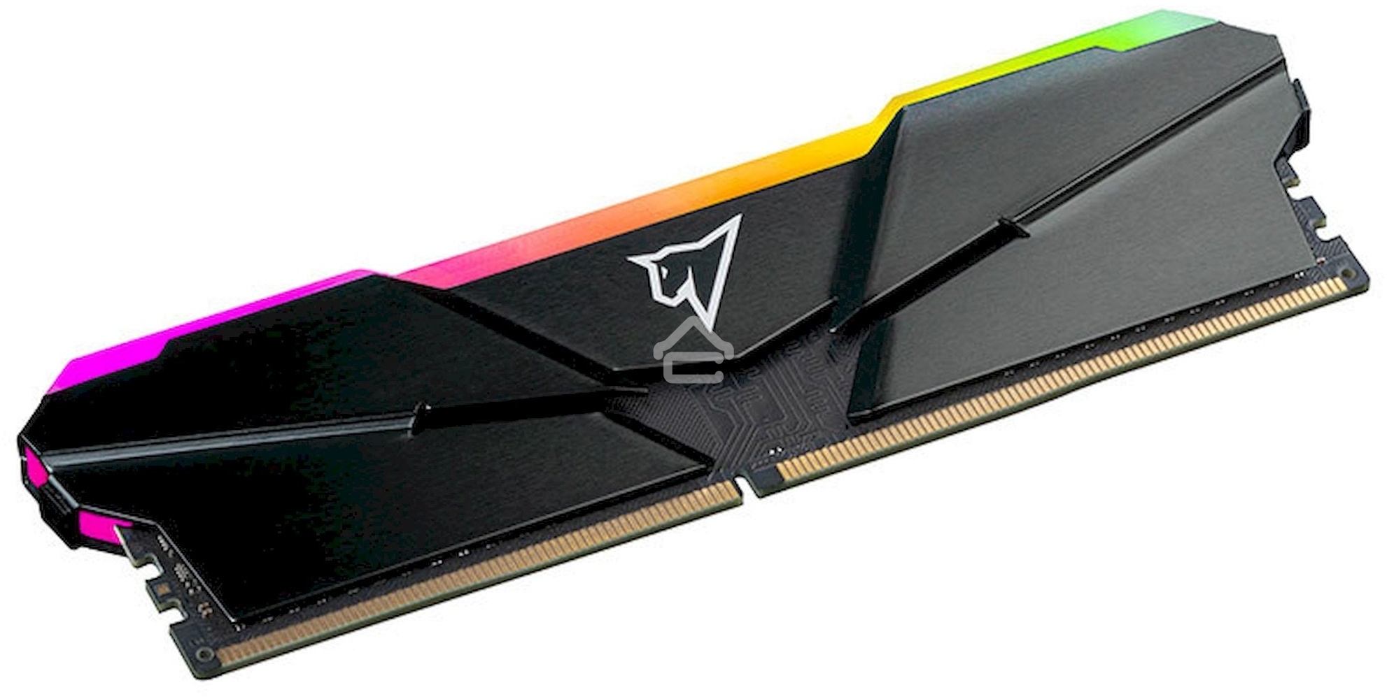 Оперативная память NETAC Shadow, DDR4, 16GB (2x8GB), 3200MHz, CL16, DIMM, с радиаторами, RGB, серый