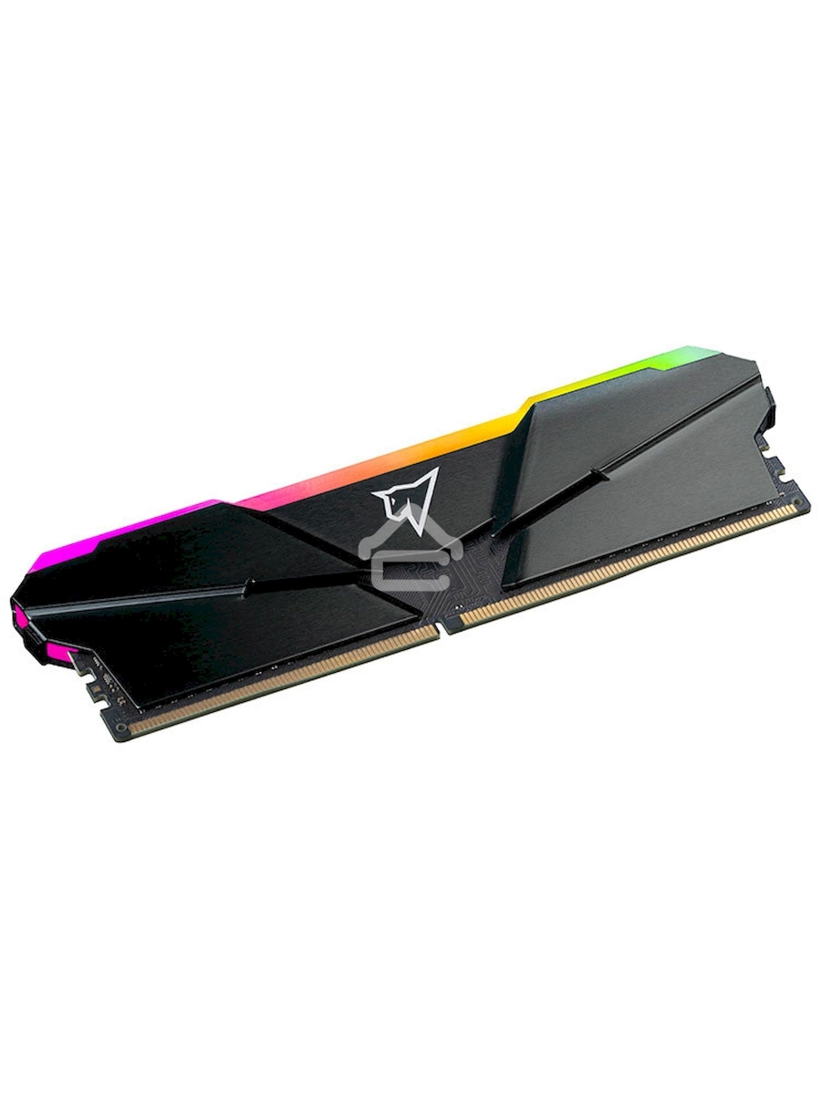 Оперативная память NETAC Shadow, DDR4, 16GB (2x8GB), 3200MHz, CL16, DIMM, с радиаторами, RGB, серый