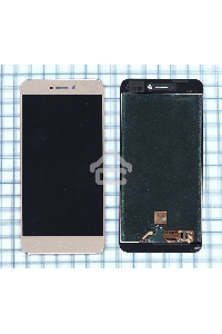 Дисплей для Huawei Honor 8 Lite золотистый
