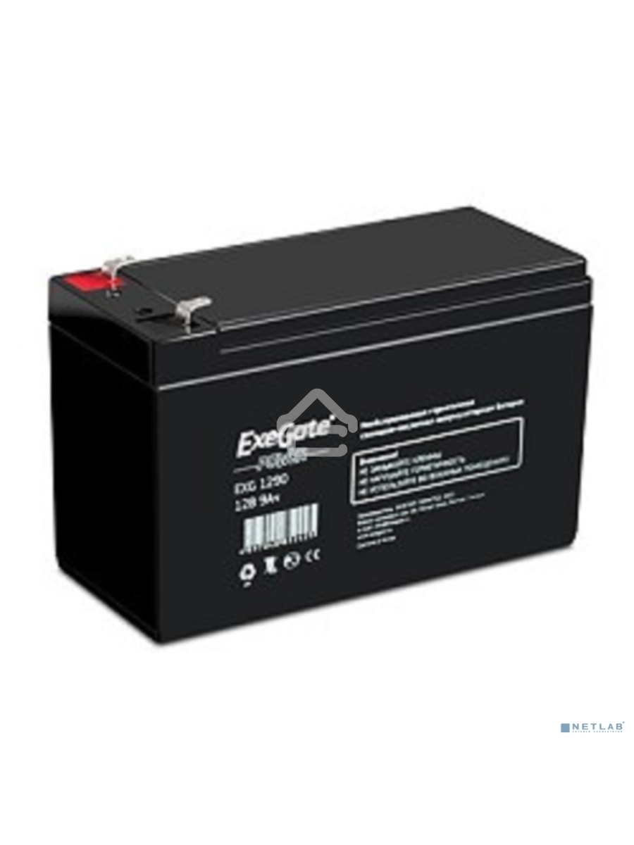 Батарея ExeGate EP129860RUS HR 12-9/EXG1290 (12V 9Ah 1234W), клеммы F2