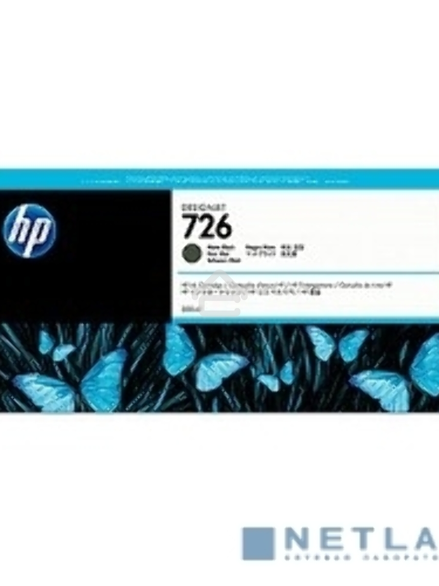 Картридж струйный HP 726 CH575A черный матовый для HP DJ (300мл)