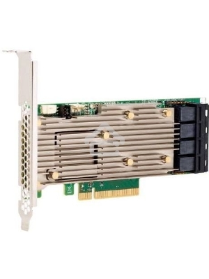 Контроллер MegaRAID 9460-16I SGL (05-50011-00), PCIe 3.1 x8 LP, SAS/SATA/NVMe, RAID 0,1,5,6,10,50,60, 16port(4 * int SFF8643), 4GB Cache, 3516ROC