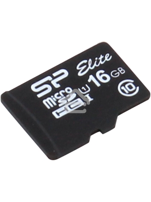 Флеш карта microSD 16GB Silicon Power Elite microSDHC Class 10 UHS-I