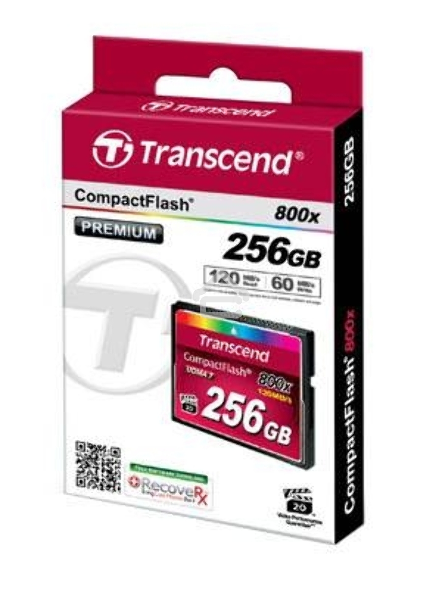 Флеш карта CF 256GB Transcend, 800X
