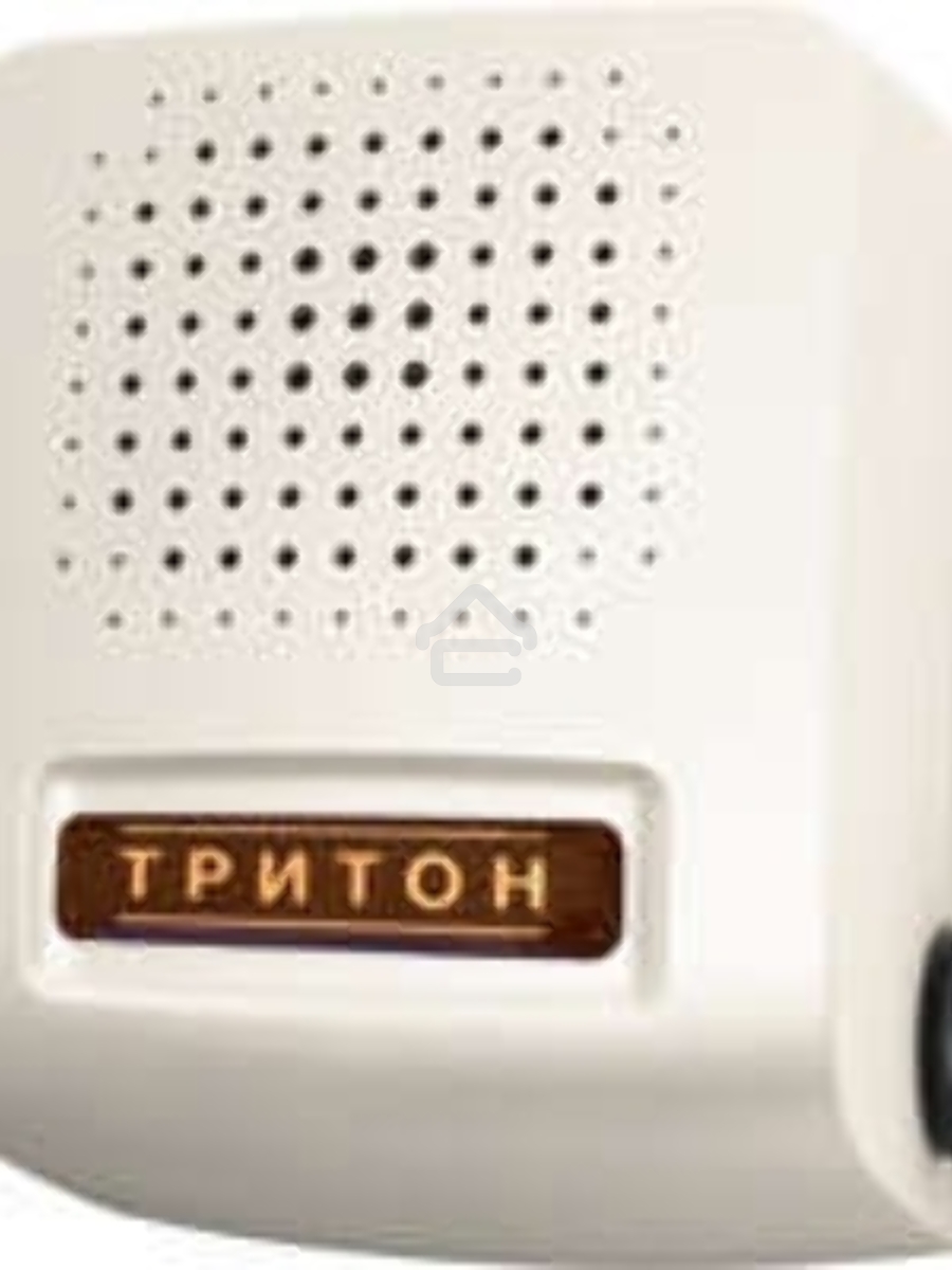 Звонок проводной Соло трель регул. громкости 220В 80-90дБА бел. Тритон СЛ-03Р