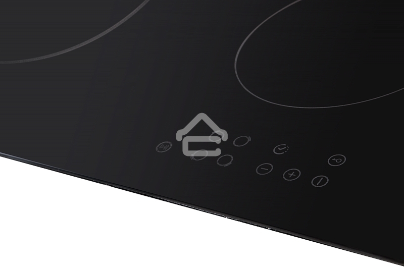 Электрическая варочная панель Kuppersberg ECO 601/ширина 60 см, 4 зоны ускоренного нагрева HI-Light, сенсорное управление, 5 цифровых дисплев, 9 уровней мощности, автоотключение, защита от детей, индикаторы остаточного тепла, Таймер, Stop & Go, черный, пр