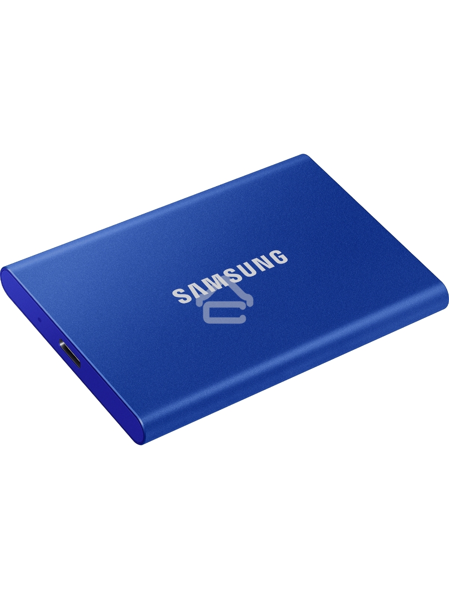 Твердотельный накопитель Samsung SSD 2TB T7, USB Type-C, R/W 1000/1050MB/s, Blue