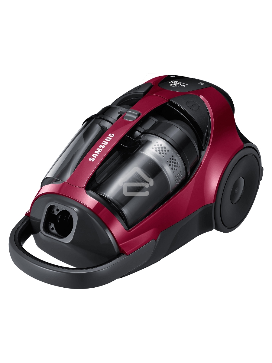 Пылесос Samsung VCC885FH3P красный, 430/2200 Вт, уборка сухая, пылесборник двойная камера 2л