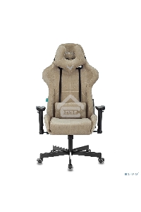 Кресло игровое Бюрократ VIKING KNIGHT LT21 FABRIC песочный крестовина металл/пластик